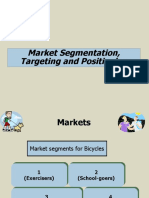 Market Segmentation Targeting and Positioning