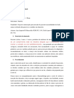 Relatório Multiprofissional - Debora