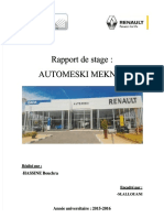 Rapport de Stage AUTO MESKi