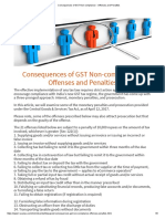 Consequences of GST Non-Compliance - Offenses and Penalties