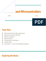 Arduino and Microcontrollers PDF