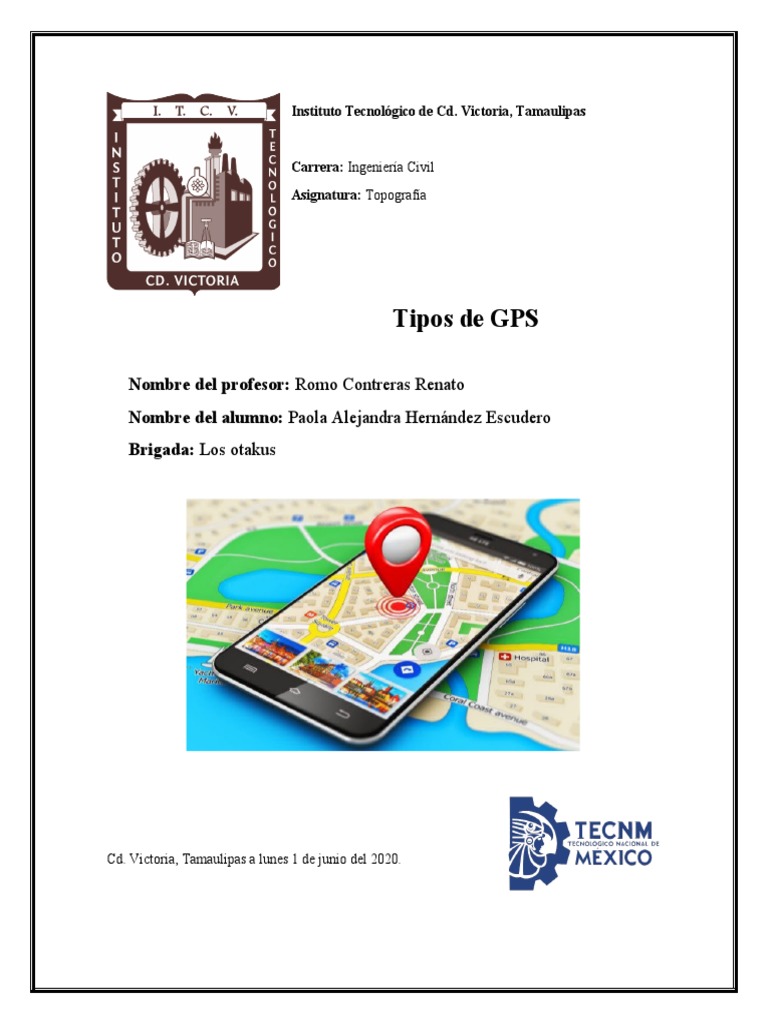 Tipos de GPS | PDF | Sistema de Posicionamiento Global | Asistente ...
