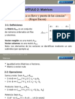 AGA - 2 Matrices