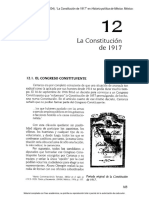 08) Louvier Calderón, Juan. (2004) - "La Constitución de 1917" en Historia Política de México. México Trillas, Pp. 103-107 PDF