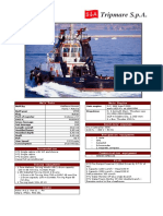 Vega Tripmare S.p.A. tugboat specifications