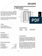 Bar Graph Display Generator: General Description Functional Block Diagram