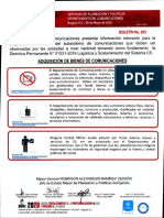 Boletin de Adquicision de Bienes de Comunicaciones PDF