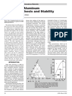 Amorphous Aluminum Alloys-Synthesis and Stability: John H. Perepezko and Rainer J. Hebert