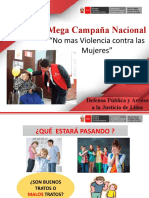 Diapositivas - Mega Campaña Violencia Contra Mujeres