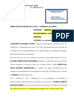 Reconocimiento judicial de firmas y rubricas en documento privado de venta