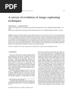 A Survey of Evolution of Image Captioning PDF