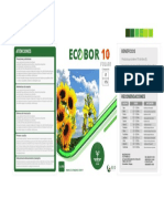 ECO-BOR 10 Foliar 1 Litro