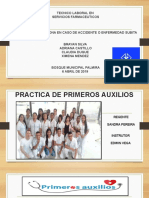 Practica de Primeros Auxilios