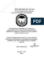 2018 Peru Enfermería Anemia Menores de 3 Años PDF
