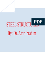 Steel Structures By: Dr. Amr Ibrahim