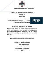 2014 Ecuador Eficacia Hierro Gotas Niños 6 Meses A 6 Años