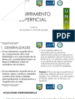 Clase 8 - Escurrimiento Superficial PDF