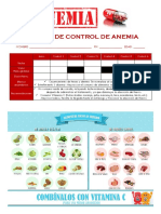 Tarjeta de Control de Anemia Parcoy