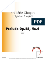 Frédéric Chopin - Prelude Op.28, No-4