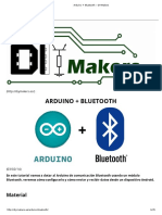 Arduino + Bluetooth - DIYMakers