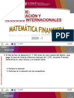 Mat Fin Sesión 02 Interés Compuesto PDF
