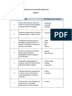 Proceso de Actualización Curricular Grado 5°