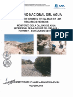 Monitoreo Aija-Huarmey 2014-Agosto-Estiaje PDF