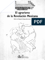 El Agrarismo de La Revolucion Mexicana