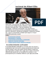 El ABC Emocional de Albert Ellis