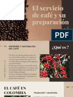 El Servicio de Cafe y Su Preparacion