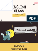 ENGLISH SALES CLASS