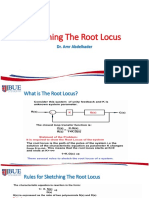 Sketching The Root Locus