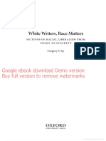 White Writers, Race Matter - PDF