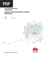 OSN 500 550 580 V100R008C50 Alarms and Performance Events Reference 02