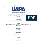 Tarea IV - Mecanismos Encefalicos Del Comportamiento y La Motivacion