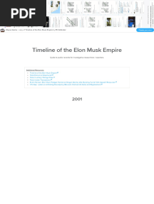 11may20 - Timeline of The Elon Musk Empire - Sutori