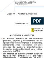Clase 15 Auditoria Ambiental PDF
