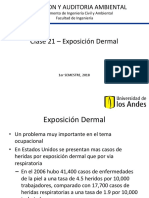 Clase 21 - Exposicion Dermal PDF