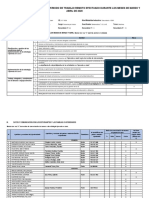 Informe de Marzo y Abril