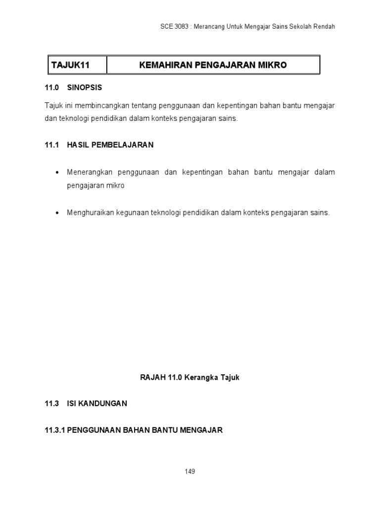 Bahan Bantu Mengajar