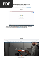 Step 1: Outlook Email Setup Tutorial - March 31, 2020