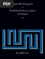 (Supplements To Vetus Testamentum 56) Iain M. Duguid - Ezekiel and The Leaders of Israel (1994, Brill Academic Publishers) PDF