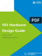 F03 Hardware Design Guide: Release Date: July, 2019