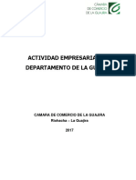 Informe Actividad Empresarial de La Guajira 2017 PDF