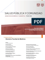 PROGRAMA ACADEMICO SALUD PÚBLICA Y COMUNIDAD PLAN 2010 Versión 2018 PDF