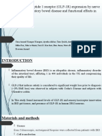 Glucagon-Like Peptide 1 Receptor (GLP-1R) Expression by Nerve Fibres in Inflammatory Bowel Disease and Functional Effects in Cultured Neurons