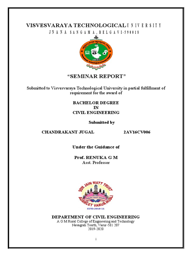 CIVIL ENGINEERING SEMINAR REPORT PDF visual data 8
