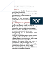 Introduacción A La Epistemología de Las Ciencias Sociales Semana 8