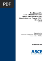 Pre-Standard For Load & Resistance Factor Design (LRFD) of Pultruded Fiber Reinforced Polymer (FRP) Structures PDF