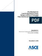 Pre-Standard For Load & Resistance Factor Design (LRFD) of Pultruded Fiber Reinforced Polymer (FRP) Structures PDF